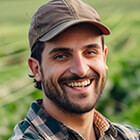 Producteur satisfait